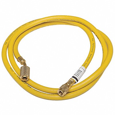 DAYTON 4PDG5 Charging/Vacuum Hose 72 In Yellow