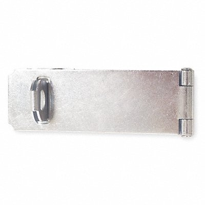 GRAINGER 4PE41 Fixed Staple Hasp Zinc 4 1/2 L