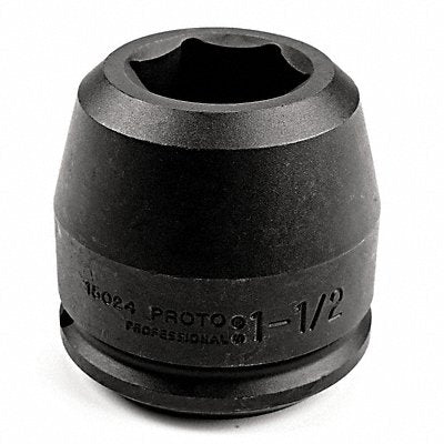 PROTO J15080 Impact Socket Steel Black Oxide 5 in