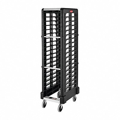 RUBBERMAID COMMERCIAL PRODUCTS FG331700BLA End-Load Rack 67.88 in H Plastic