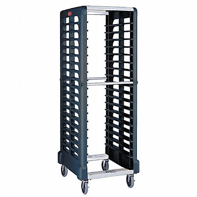 RUBBERMAID COMMERCIAL PRODUCTS FG332000BLA End-Load Rack 67.88 in H Plastic