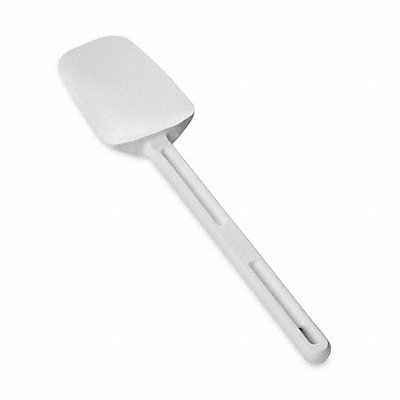 RUBBERMAID COMMERCIAL PRODUCTS FG193400WHT Spoonula 13 1/2 in L Silicone