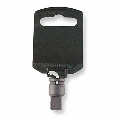 WESTWARD 4PRE4 Impact Socket Adaptor Steel Black Oxide 1/4 in
