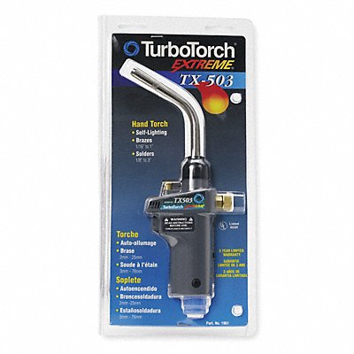 TURBOTORCH 3861297 TURBOTORCH TX SERIES Hand Torch