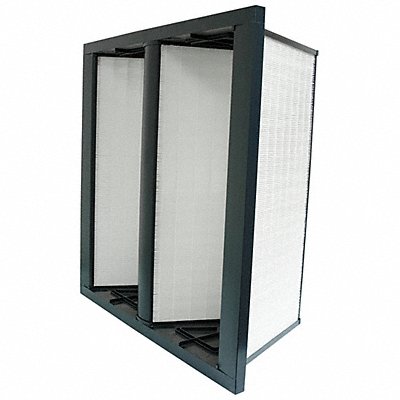 GRAINGER 4PY75 V-Bank Air Filter 12x24x12 MERV 11