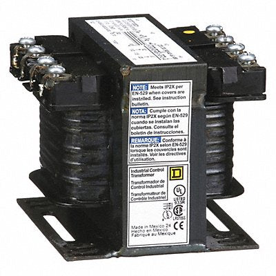 SQUARE D 9070T100D1 Control Transformer 100VA 2.89 in H
