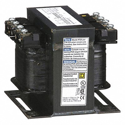 SQUARE D 9070T150D1 Control Transformer 150VA 3.20 in H