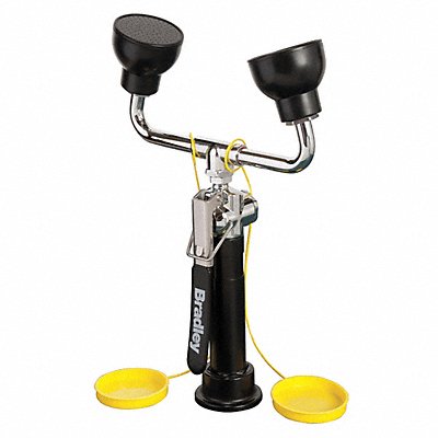 BRADLEY S19460EFW Dual Head Drench Hose Countertop 8 ft.