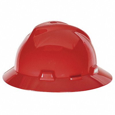 MSA 475371 D0367 Hard Hat Type 1 Class E Ratchet Red