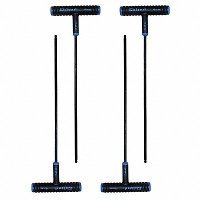 EKLIND 64840 Ball End Hex Key Tip Size 4mm PK4