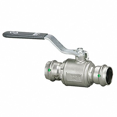 VIEGA PROPRESS 81080 Manual 2-Way Ball Valve Press 316 SS