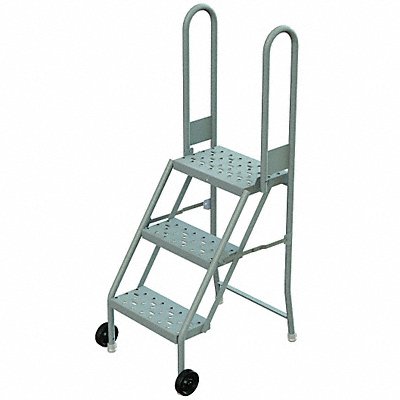TRI-ARC KDMF103166 Tilt and Roll Ladder Platform 30 In H