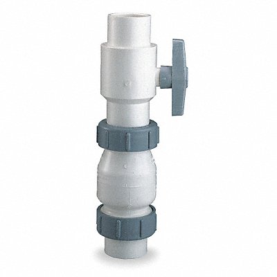 DAYTON 4RG92 Check Valve with Ball Valve