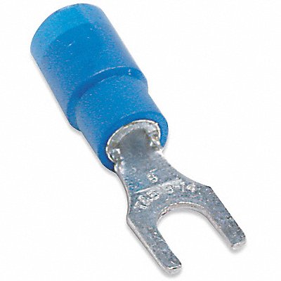STA-KON 14RB8F Fork Terminal Tin Copper Blue PK100