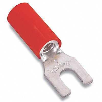 STA-KON 18RA6FL Fork Terminal Tin Copper Red PK100