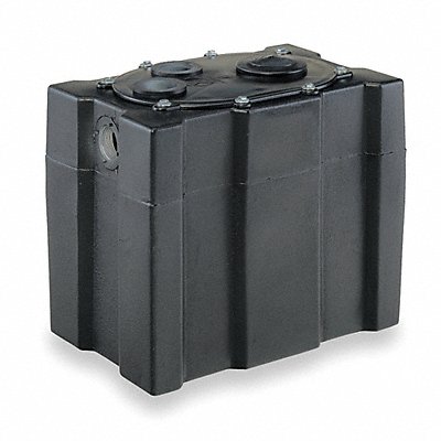 DAYTON 4RK10 Sump Basin Cap. 11.0 gal Structural Foam