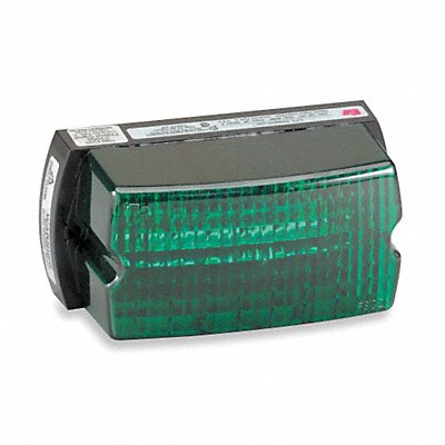 FEDERAL SIGNAL LP1120G Low Profile Warning Light Strobe Green