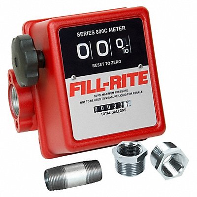 FILL-RITE 807C1 Meter 1 FNPT 5-20 gpm