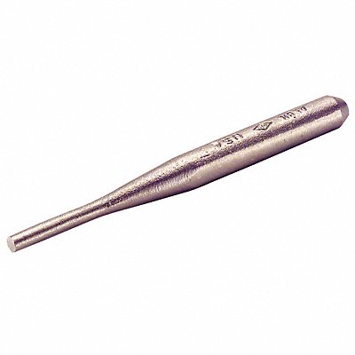 AMPCO P53 Round Pin Punch 1/2 x 8 Nonsparking