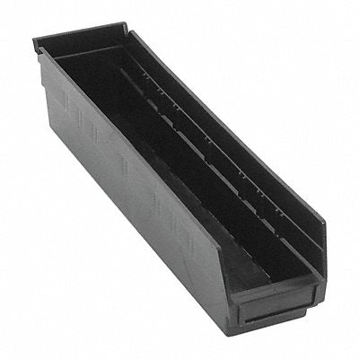 QUANTUM STORAGE SYSTEMS QSB103CO Shelf Bin Black Polypropylene 4 in