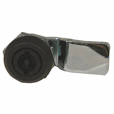 GRAINGER 4RRF8 Cam Latch Keyed Black Plastic