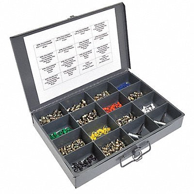 KINGFISHER 4RZK9 Grease Fitting Kit General Assortment