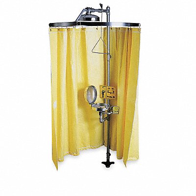 BRADLEY S19330 Privacy Curtain Yellow