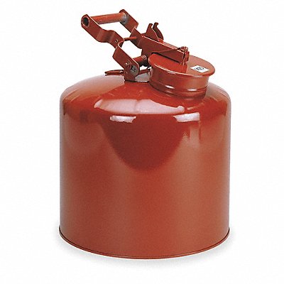EAGLE 1425 Disposal Can 5 gal RedGalvanised Steel