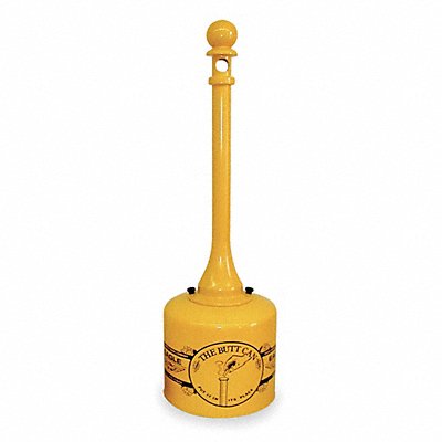 EAGLE 1205 D0287 Cigarette Receptacle 5 gal Yellow