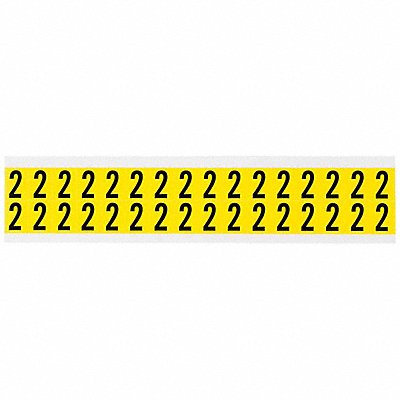 BRADY 34202 D4796 Carded Numbers and Letters 2