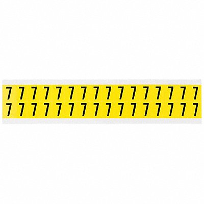 BRADY 34207 D4796 Carded Numbers and Letters 7