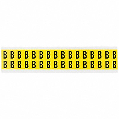 BRADY 3420B D4797 Letter Identification Card B PK32