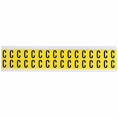 BRADY 3420C D4797 Letter Identification Card C PK32