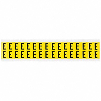 BRADY 3420E D4797 Letter Identification Card E PK32