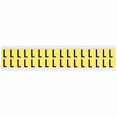 BRADY 3420L D4797 Letter Identification Card L PK32