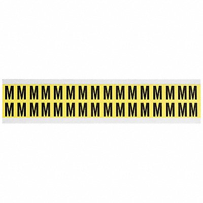 BRADY 3420M D4797 Letter Identification Card M PK32