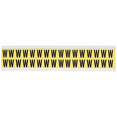 BRADY 3420W D4797 Letter Identification Card W PK32