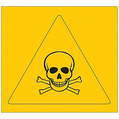 BRADY 58575 RTK Pictogram Label 3/4 in H PK36