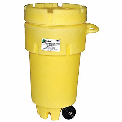 ENPAC 1259YE Salvage Drum Yellow 0.25in