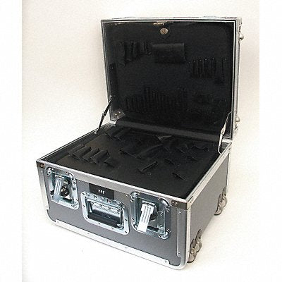 PLATT 777THGSGSH Protective Case 7 in TSA Combo Lock with Recessed Latches Grey