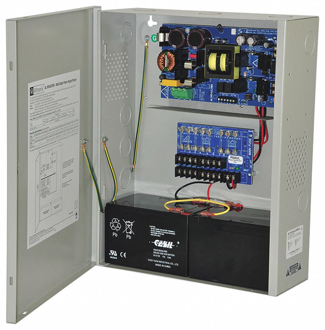 ALTRONIX AL1024ULXPD8 Power Supply 8 Fuse 24VDC @ 10A