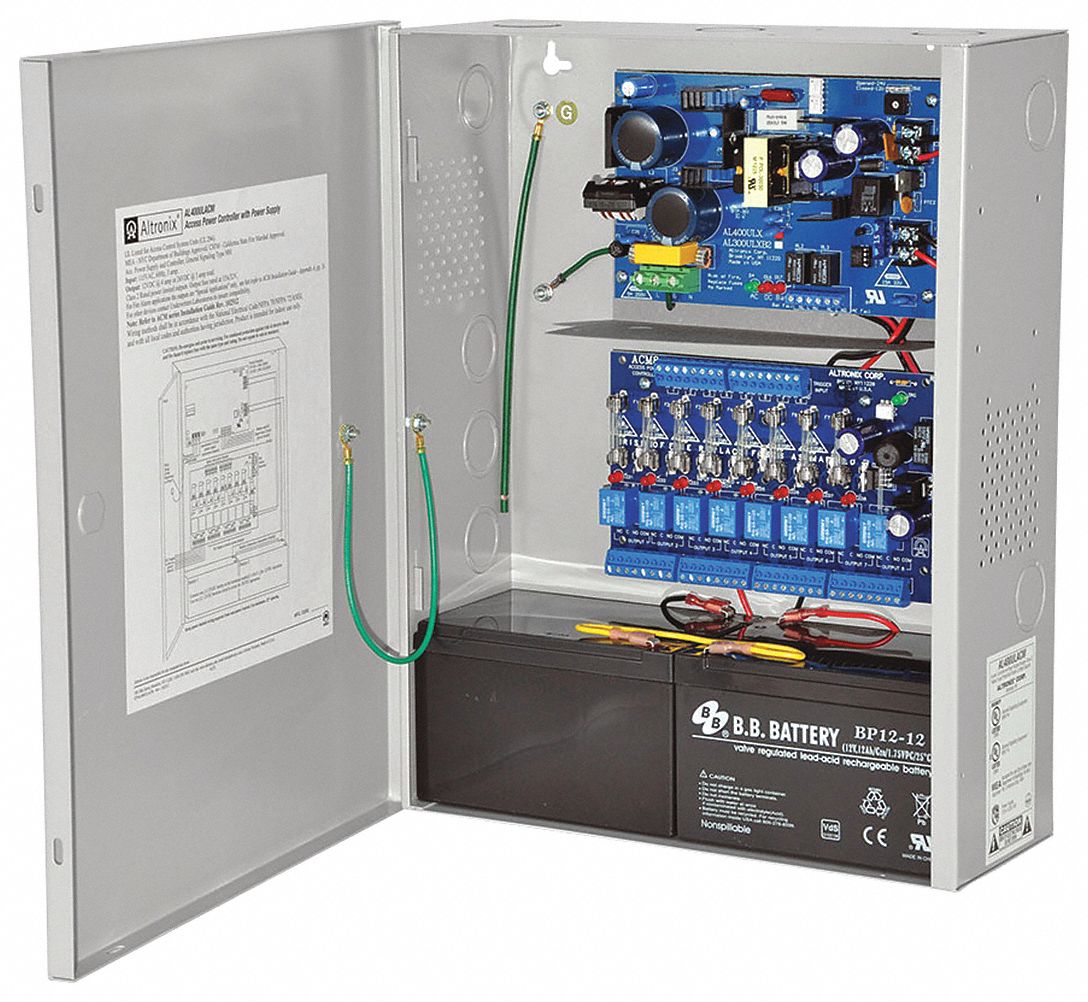 ALTRONIX AL400ULACM Power Supply 8 Fuse 12Dc/3.5A Or 24Dc/3A