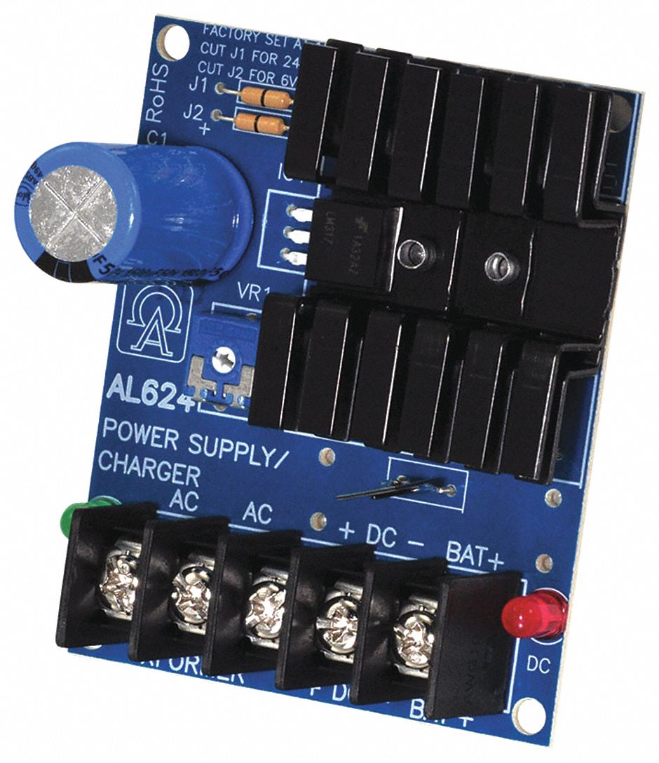 ALTRONIX AL624 Power Supply 6/12/24 VDC @ 1.2A