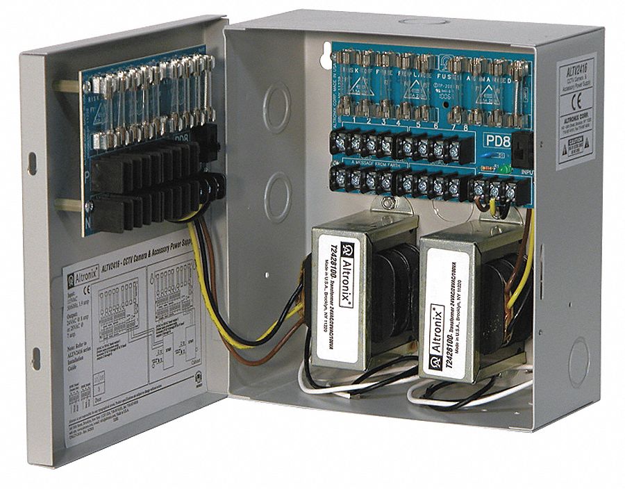 ALTRONIX ALTV2416 Power Supply 16 Fuse 24Vac @ 8A