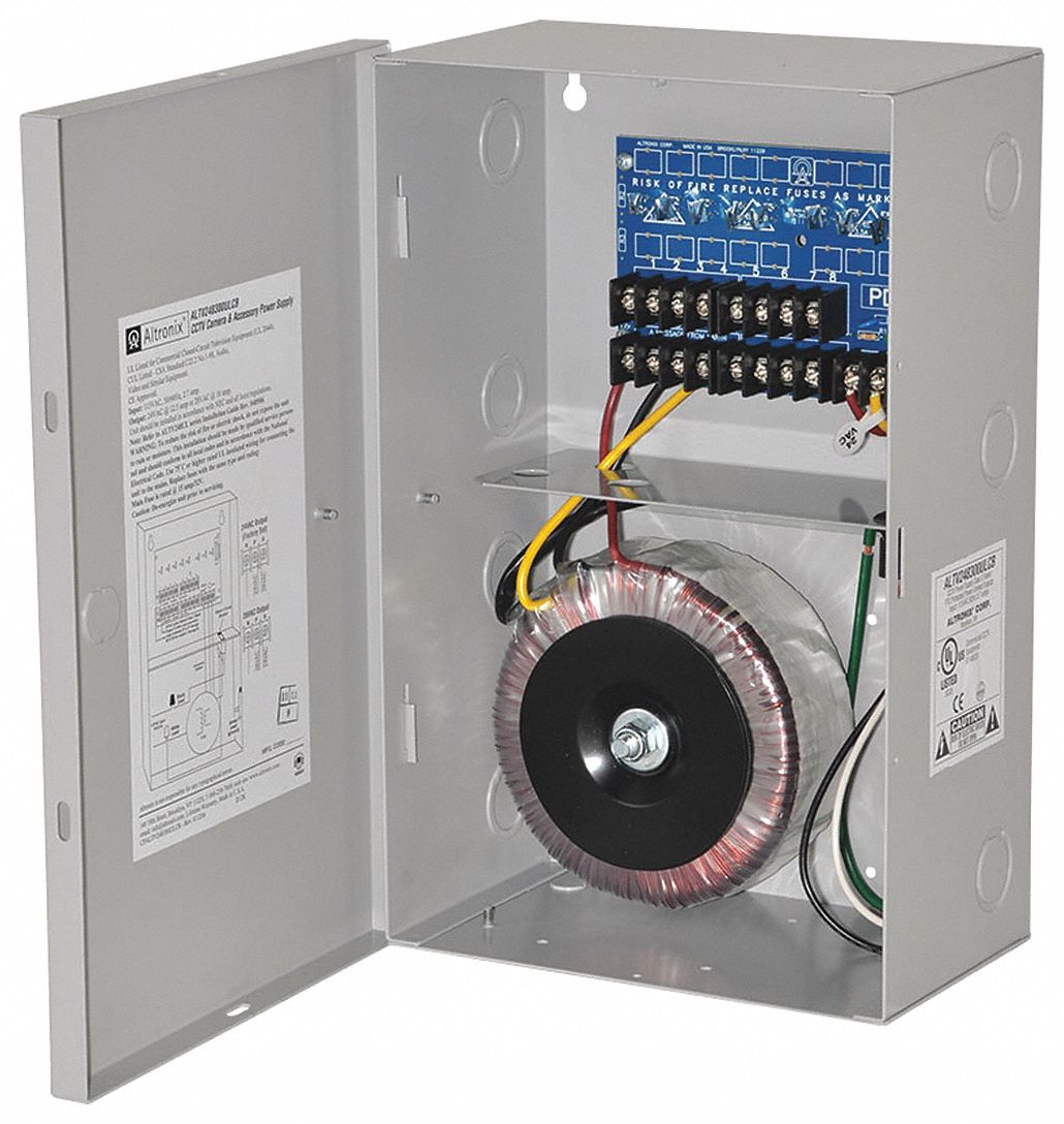 ALTRONIX ALTV248300ULCB Power Supply 8PTC 24Vac @ 12.5A