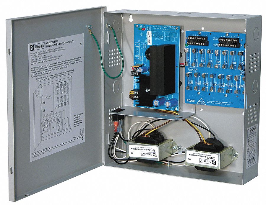 ALTRONIX ALTV615DC616UL Power Supply 16 Fuse 6-15VDC @ 6A