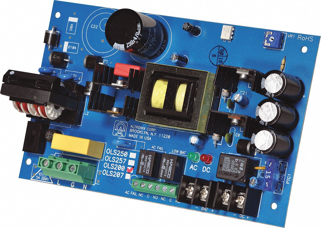 ALTRONIX OLS200 Power Supply Off Line 12VDC @ 10A 115V