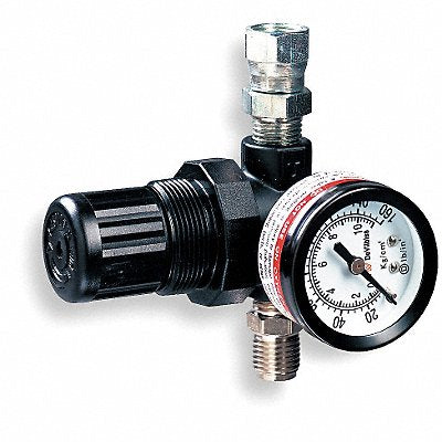 DEVILBISS HARG510 Air Regulator with Gauge 250 psi 150F
