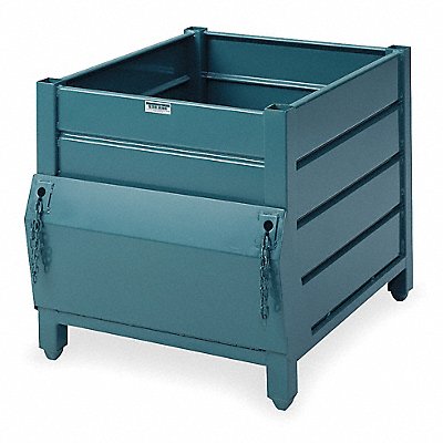 STEEL KING HDWT3644VG Bulk Container Vista Green Solid
