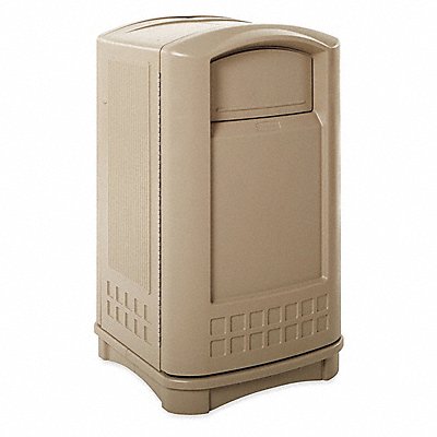 RUBBERMAID COMMERCIAL PRODUCTS FG396400BEIG D0245 Garbage Can 50 gal Beige HDPE
